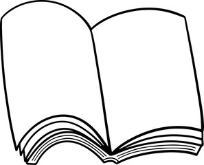 hand drawn book illustration.