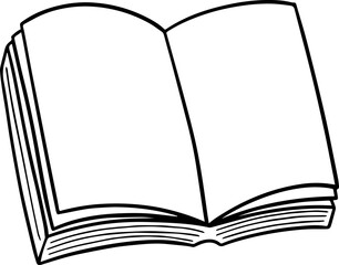 hand drawn book illustration.