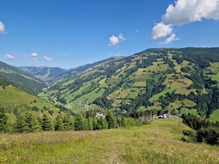 Blick ins Glemmtal, Saalbach-interglemm