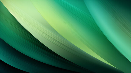 Green wave stripes. Bright Natural background. Generative Ai