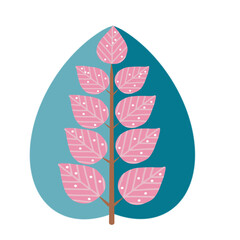 illustration of an floral background