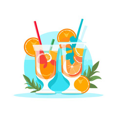 glass of orange juice