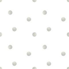 Dusty pastel green polka dot seamless pattern for stationery, tape, fabrics, nursery, covers, bedding, wallpaper. Retro vintage style