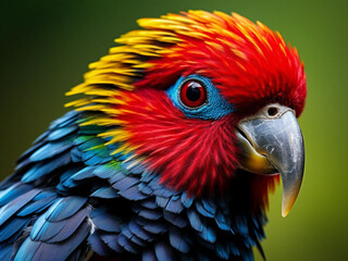 Fototapeta premium blue and yellow macaw