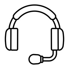 Support Thin Line Icon