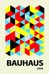 Bauhaus Poster design | Wall Art | Home Decor