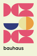 Bauhaus Poster design | Wall Art | Home Decor