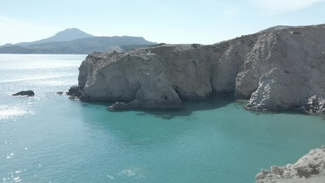 Tsigrado Beach, Milos, Cyclades Islands, Greece