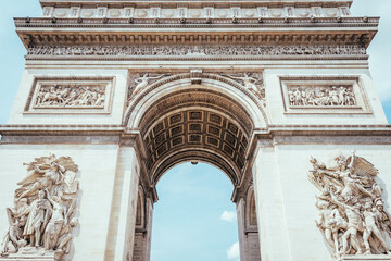 Obraz premium Arc de Triomphe Paris France