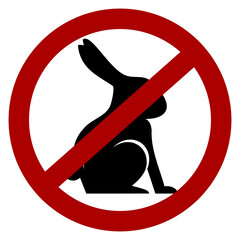 "No animal testing" icon