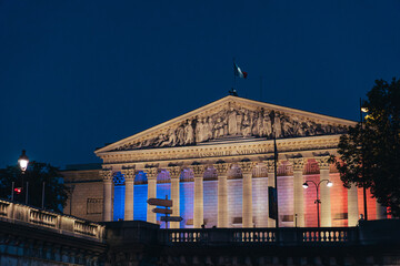 Naklejka premium Assemblee Nationale Paris