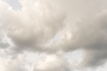 Overcast sky texture taken for natural or dark sky background.