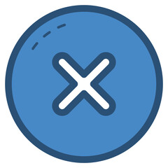 Obraz premium cancel icon