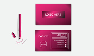 most uncommon unique standard corporate business card template. © Md. Limon ahmed