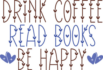 Coffee Quote SVG Design 