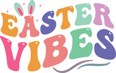 Retro Easter SVG