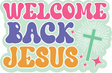 Retro Easter SVG