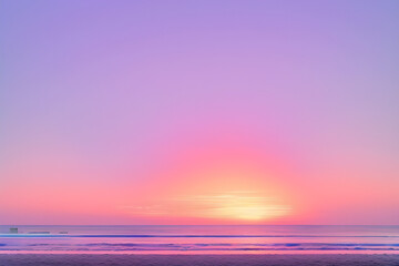 sunset at the beach