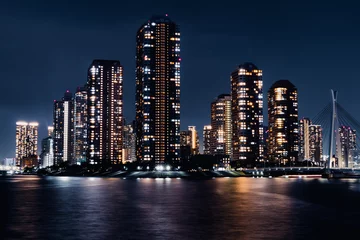 Abwaschbare Fototapete Tokio 東京の高層マンション
