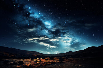 Fototapeta premium Beautiful natural landscape. Generative AI