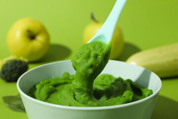 Concept of baby food and baby nutrition