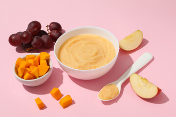 Concept of baby food and baby nutrition