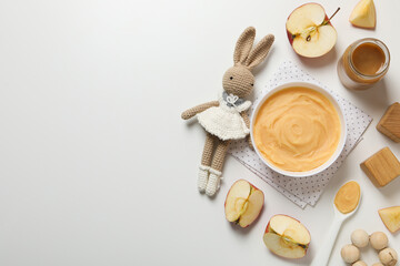 Concept of baby food and baby nutrition