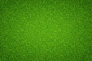 Plakat Green lawn grass background. Vector