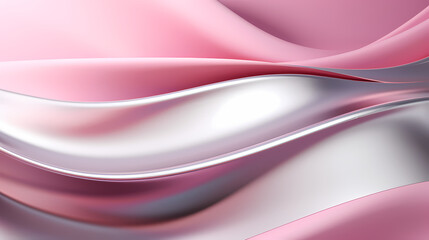 Abstract Pink curve shapes background. luxury wave. Smooth and clean subtle texture creative design. Suit for poster, brochure, presentation, website, flyer. vector abstract design element