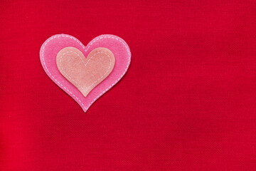 Obraz premium heart on a background. The image of the heart. core, soul, bosom, ticker