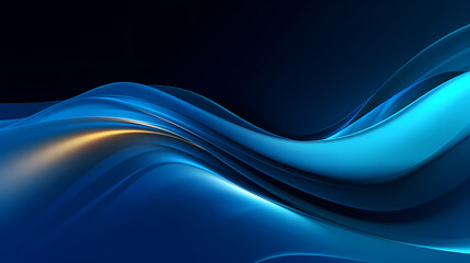 Abstract Dark Blue curve shapes background. luxury wave. Smooth and clean subtle texture creative design. Suit for poster, brochure, presentation, website, flyer. vector abstract design element