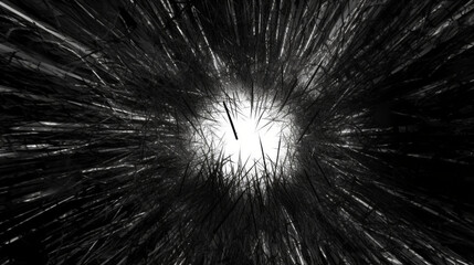 Obraz premium Explosion of light and explosion Generative AI