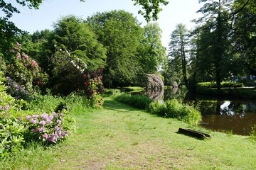 Wiese im Oldenburger Schlossgarten in Oldenburg