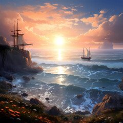 beautiful sea view