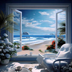 beautiful sea view