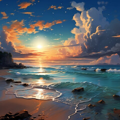 beautiful sea view