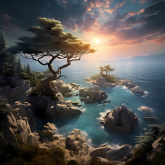 beautiful sea view