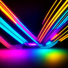 Neon Creative Background