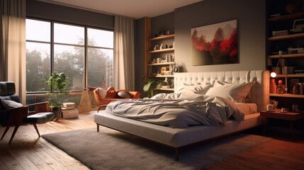 Awesome bedroom, esthetics, and elegance bedroom interior