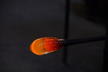 Glass manufacturing on the island of Murano in Venice