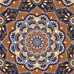 Textile and digital seamless pattern design 