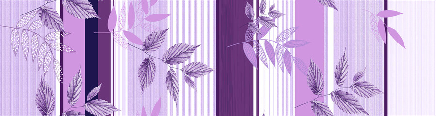 Textile and digital seamless pattern design 