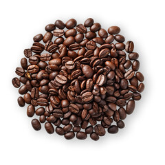 Obraz premium Coffee Beans Cutout