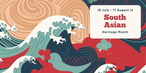 South Asian Heritage month (18 July / 17 August) banner	
