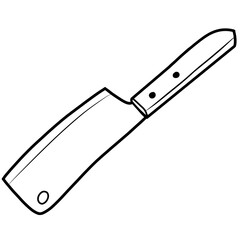 knife isolated on white