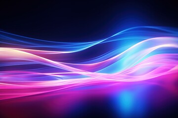 abstract futuristic background with pink blue purple glowing neon moving high speed wave lines honeycomb and bokeh lights. Data transfer concept Fantastic wallpaper