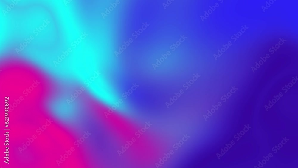 Poster colorful gradient mixing. color neon gradient. moving abstract blurred background. soft color liquid