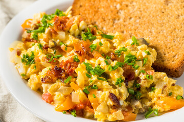 Homemade Bacon Egg Scramble