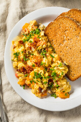 Homemade Bacon Egg Scramble