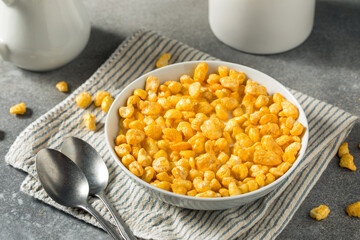 Sweet Sugar Puffed Corn Cereal